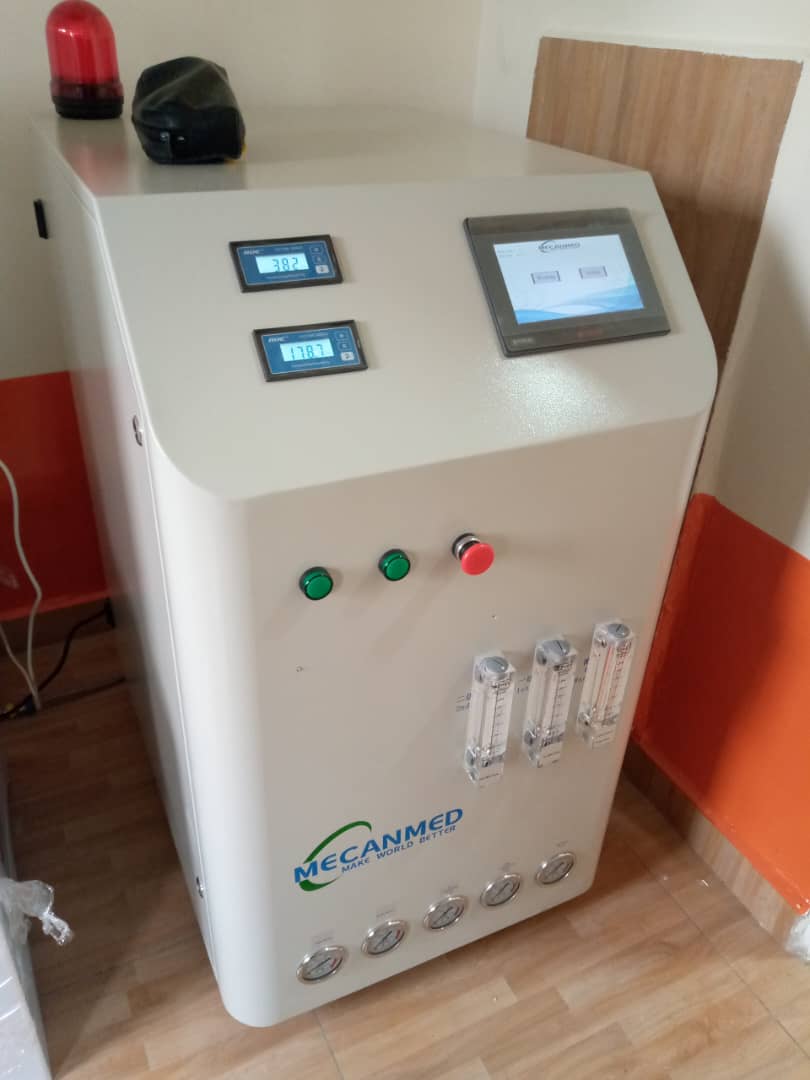 MeCanMed RO (Reverse Osmosis) Water System MeCanMed RO (Reverse Osmosis) Water System installation providing purified water for hospital dialysis department.