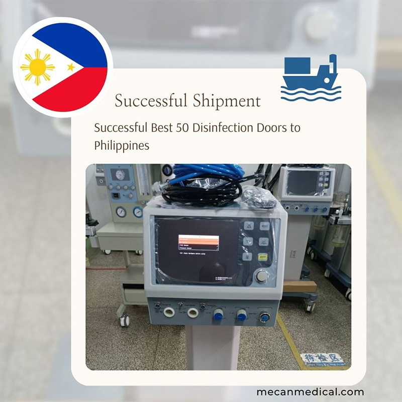 MeCan Portable Ventilator Reaches Customer in Philippinis