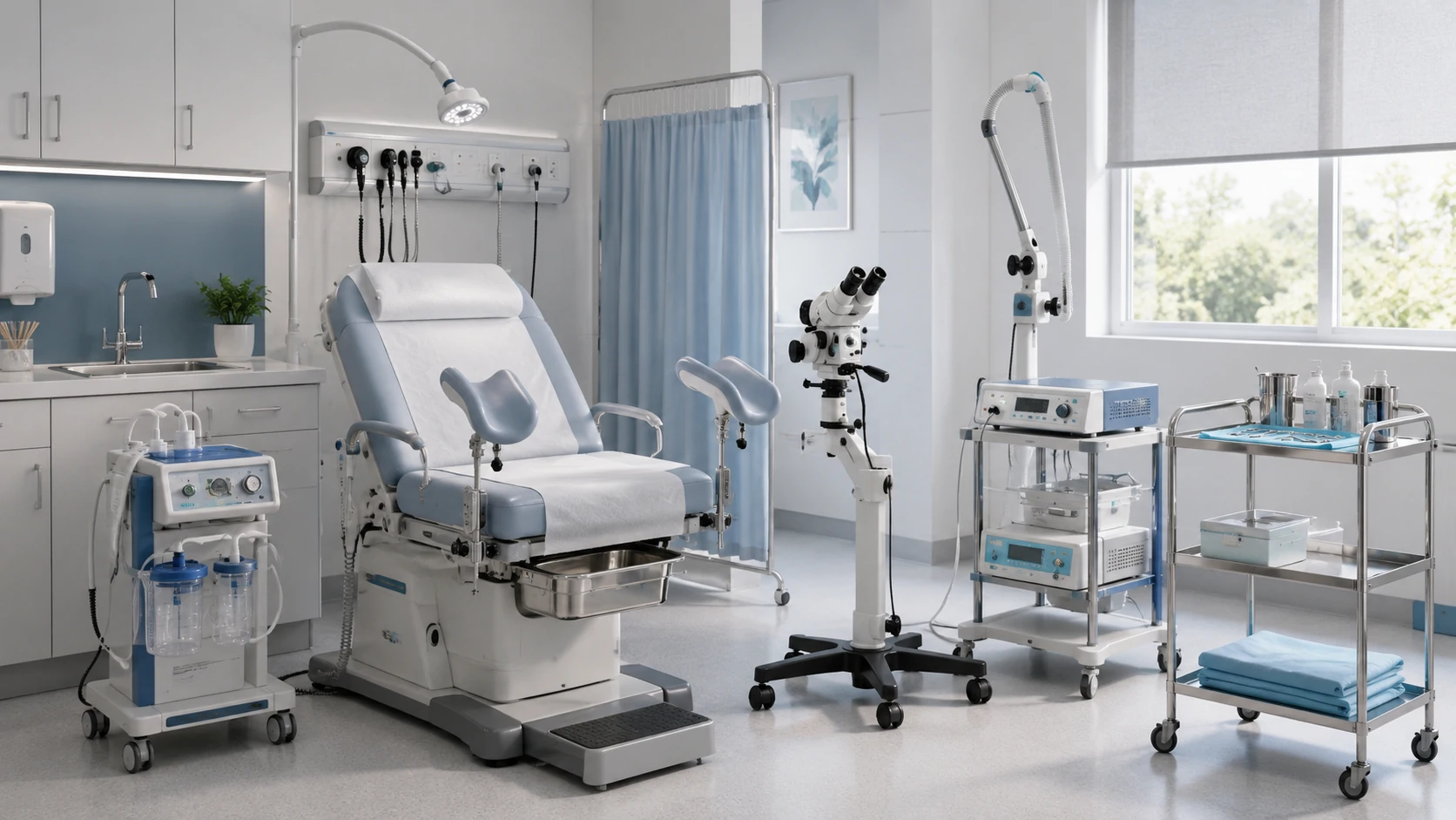 Gynecology Examination & Procedure Room