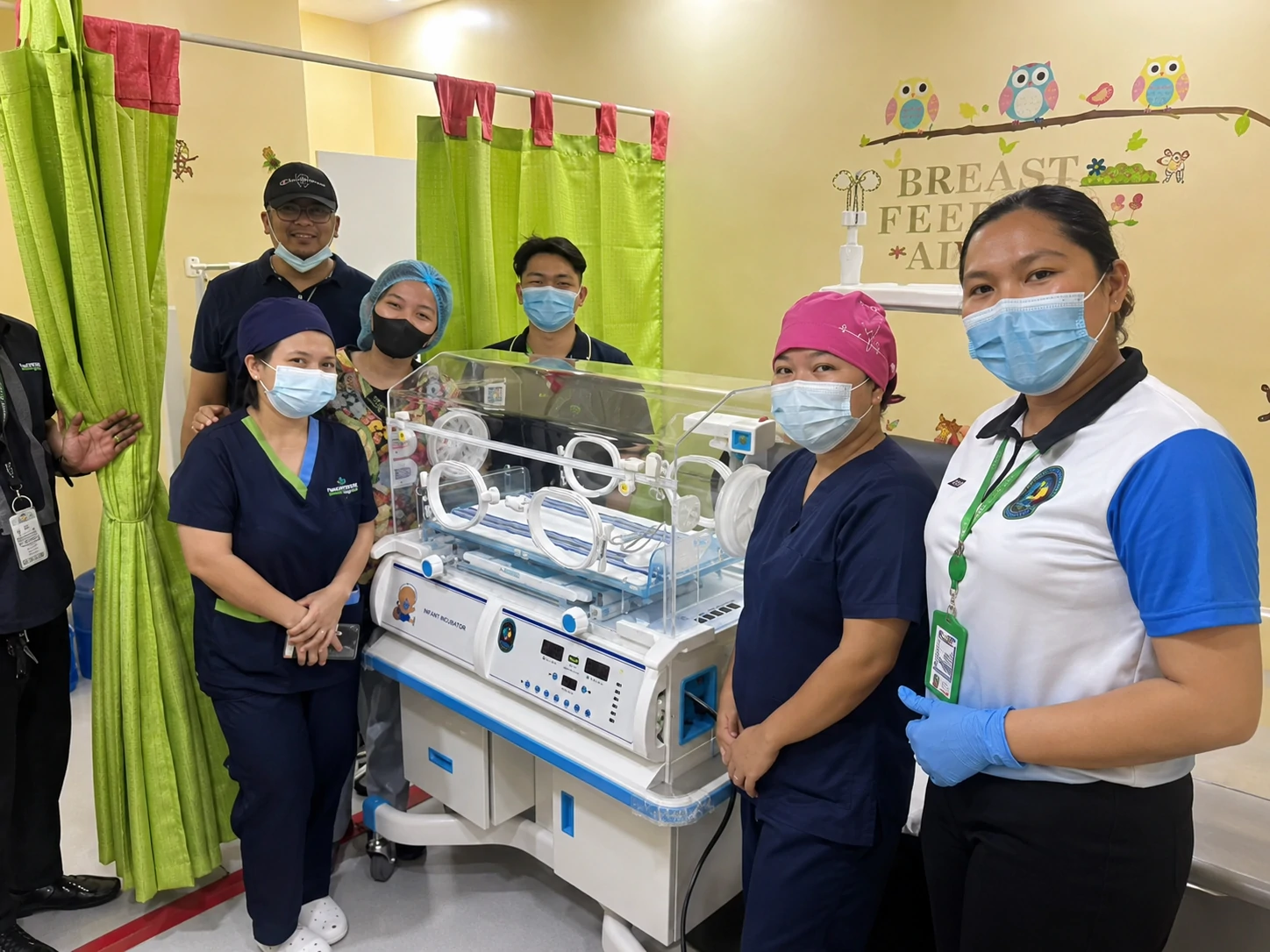 Neonatal Care Unit Equipment Support
