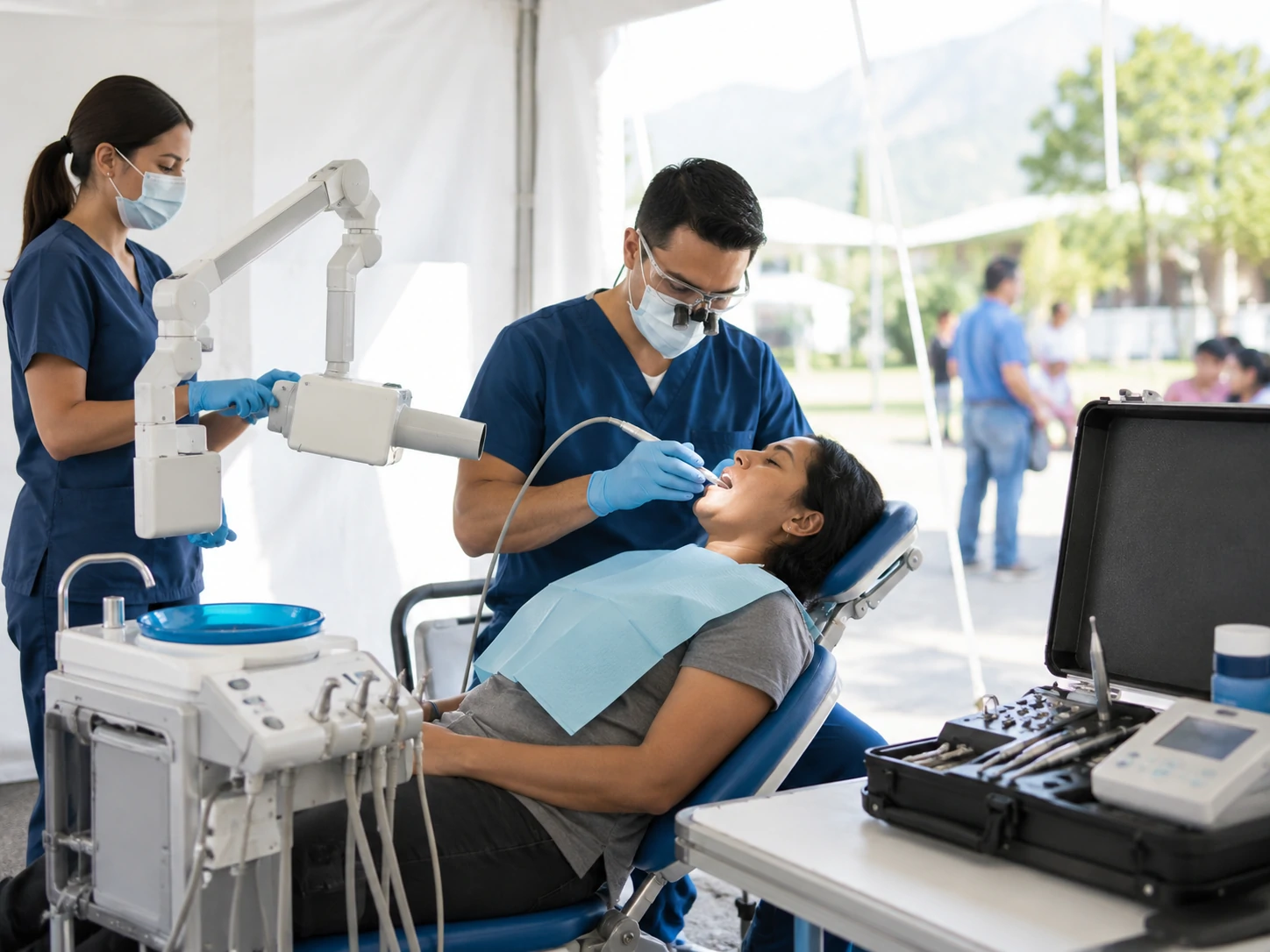 Mobile Dentistry Portable Equipment