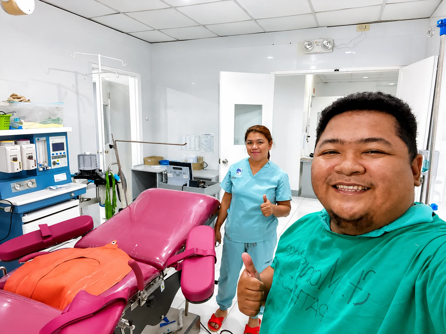 Installation Support for OB-GYN Delivery Suite