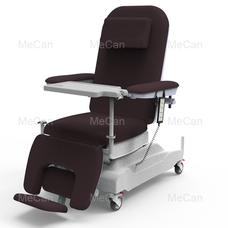 Advanced electric dialysis chair-optional color brown