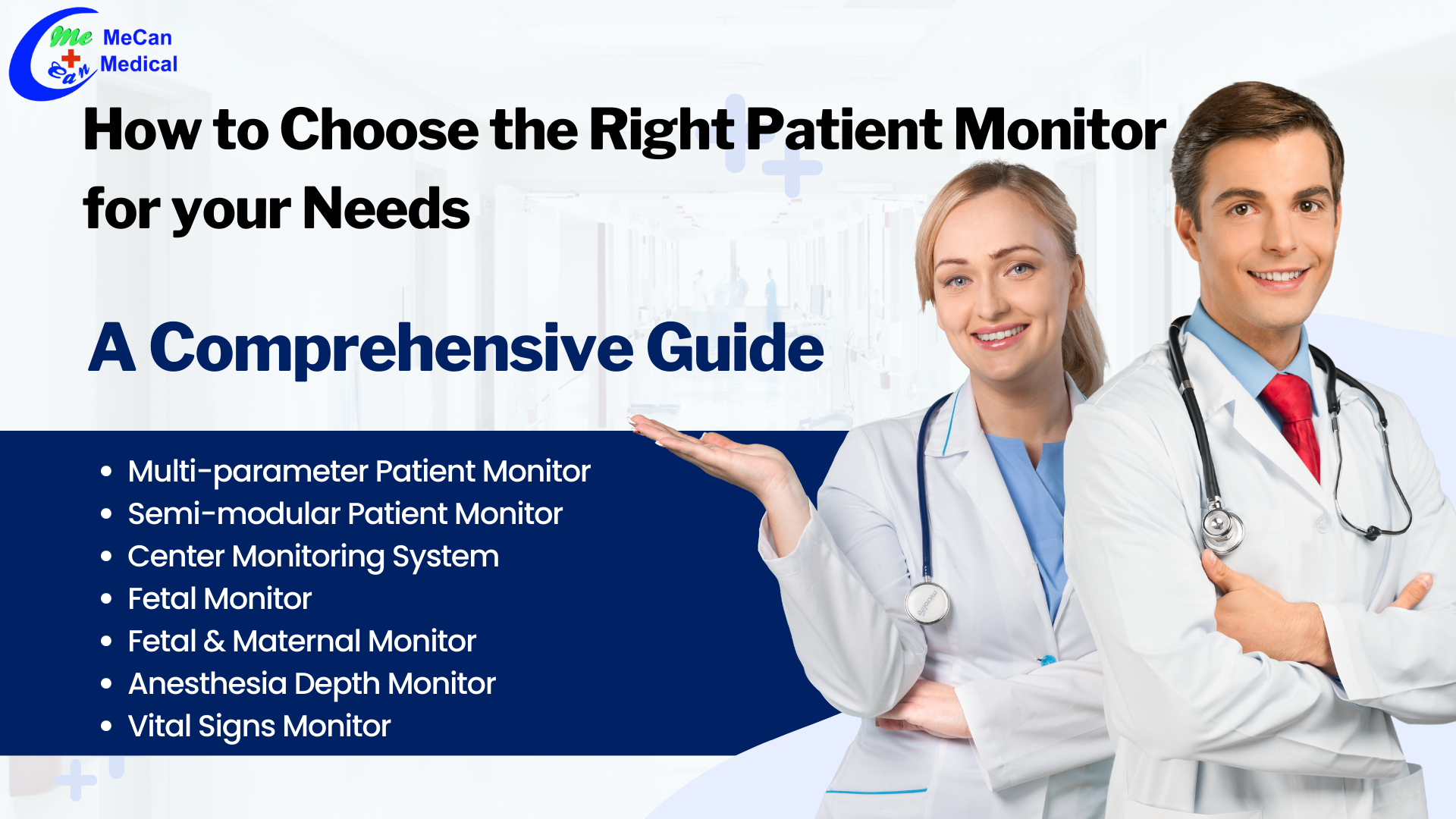 Cum să alegeți monitorul pacientului potrivit pentru nevoile dvs.: un ghid cuprinzător