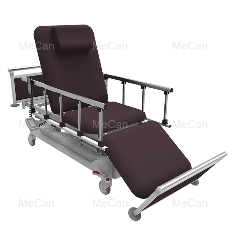 3 Motors Electric Dialysis Bed MeCan Medical-optional colors brown
