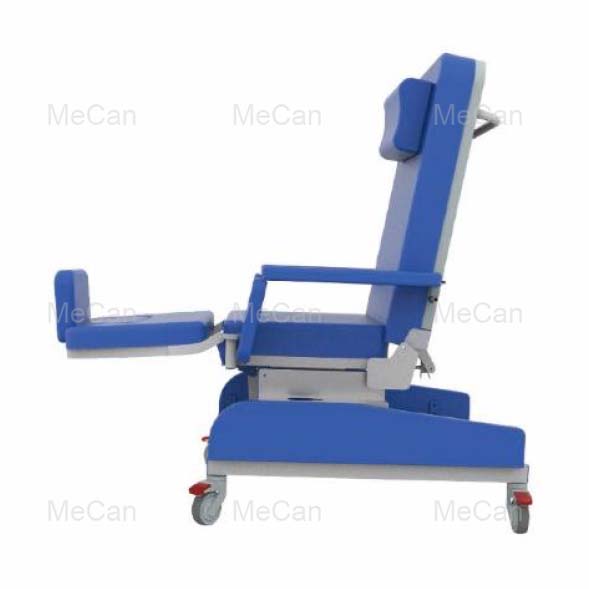 手動捐血者半福勒姿勢