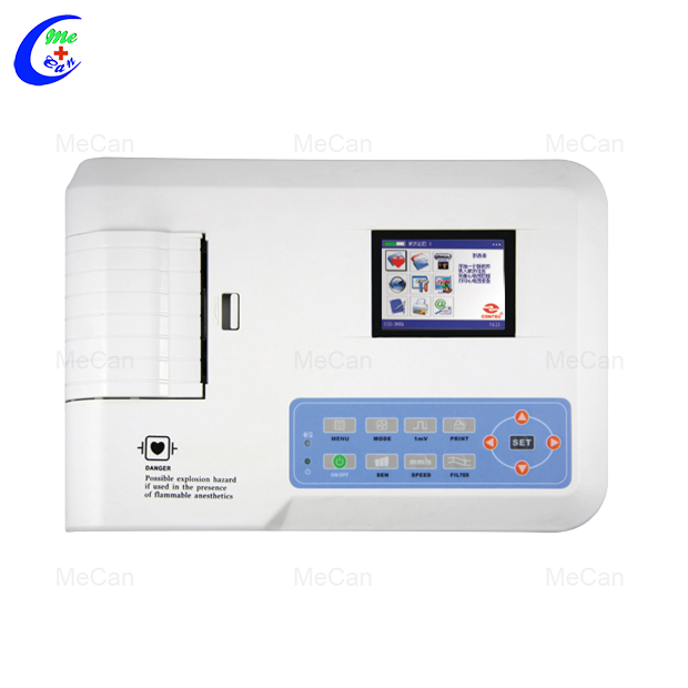 Portablr 3-Channel ECG Hospital Use