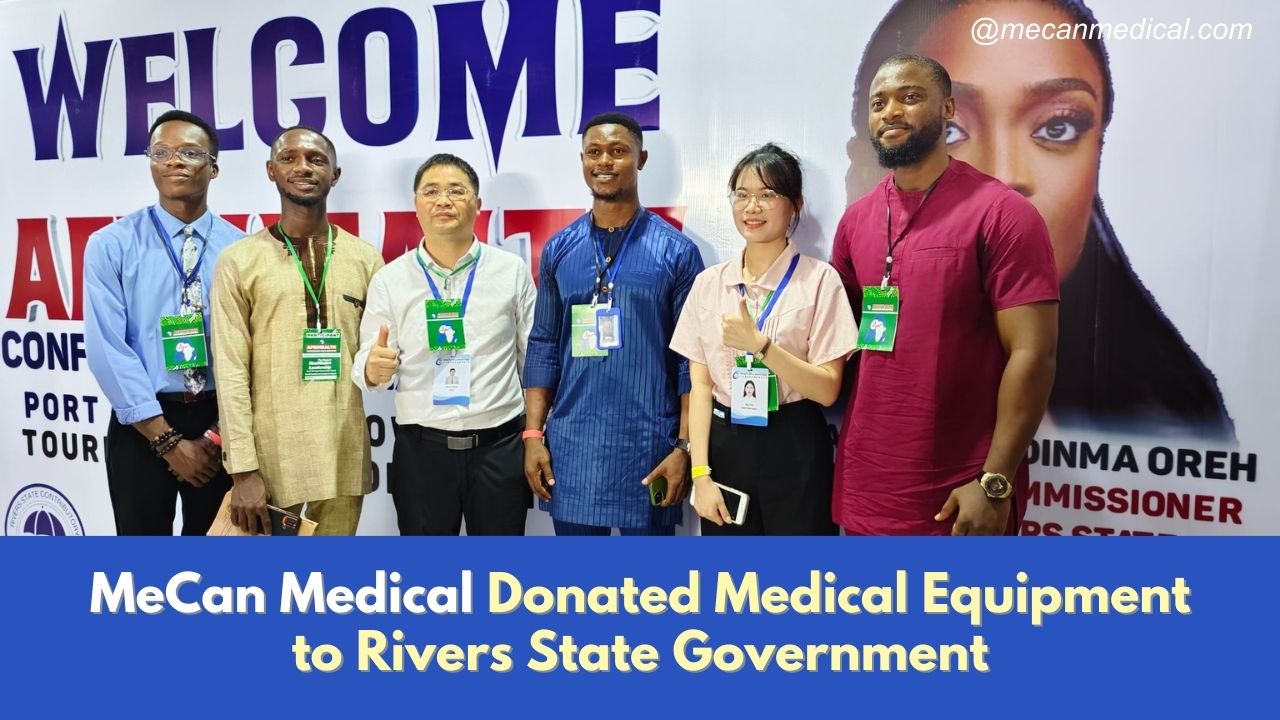 Mecan Medicals donerade medicinsk utrustning till Rivers State Government
