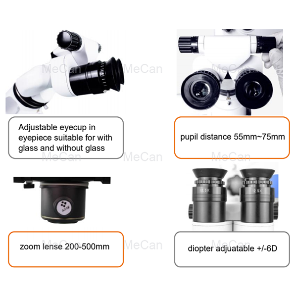 Lenti di u microscopiu di u funziunamentu