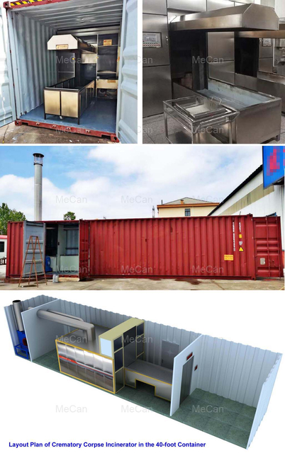 Professional Installation-Free Mobile Cremation Machine for COVID-19 manufacturers