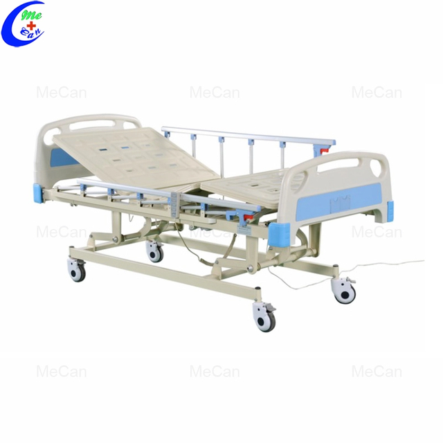 Quality Hospital Furniture Hospital Bed, Three Function Electric Care Bed ထုတ်လုပ်သူ |MeCan ဆေးဘက်ဆိုင်ရာ