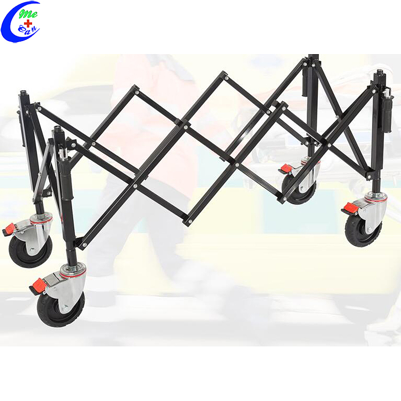 Wholesale Steel Funeral Church Casket Trolley with good price - MeCan Medical