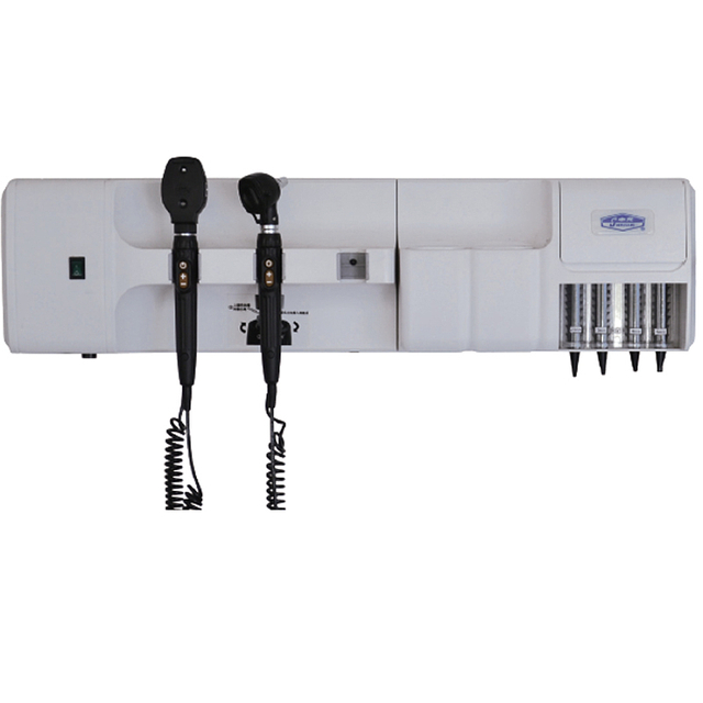 Najlepšia kvalita integrovan&eacute;ho n&aacute;stenn&eacute;ho diagnostick&eacute;ho syst&eacute;mu Tov&aacute;reň na s&uacute;pravu oftalmoskopov a otoskopov