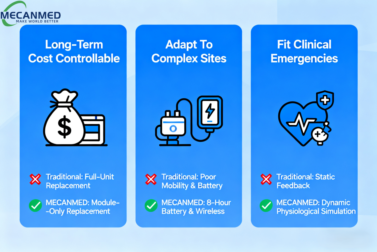 MECANMED Gynecology and Obstetrics High- end Birth Simulator