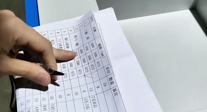 MeCanMed’s inspector signing a professional lab bench QC checklist.