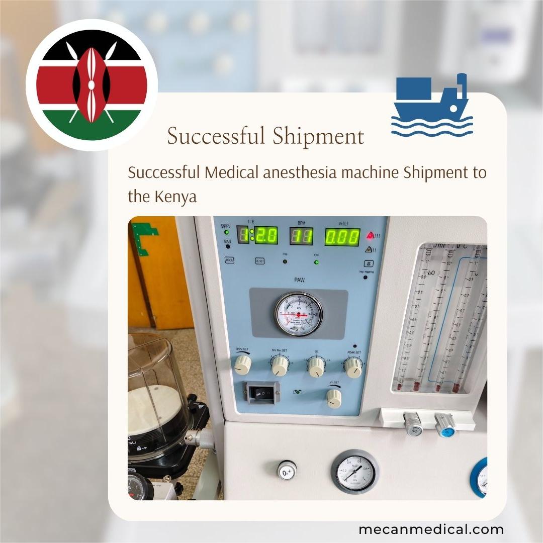 MeCanMed's Anesthesia Machine Shipment To Kenya