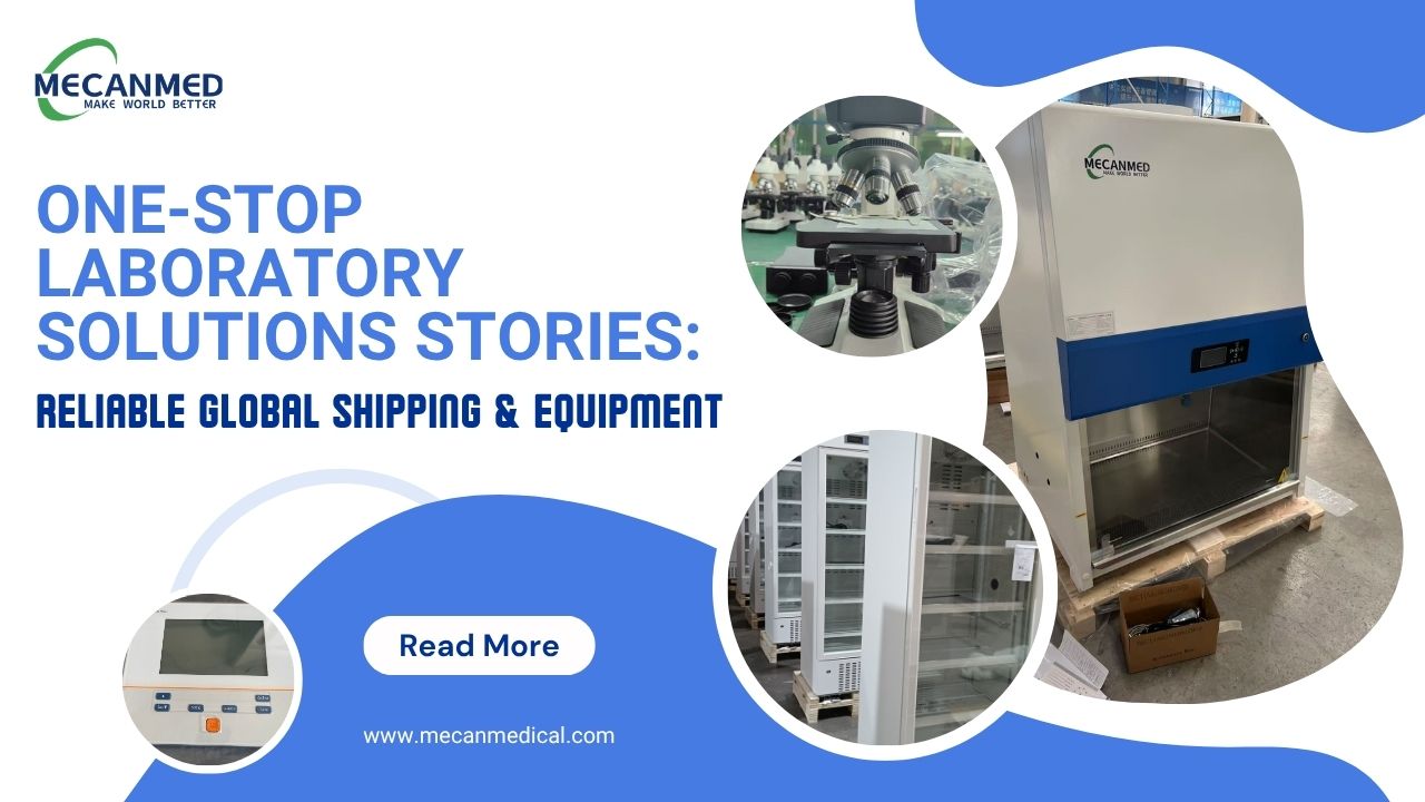 One-Stop Laboratory Solutions Stories: P&aring;litelig global frakt og utstyr