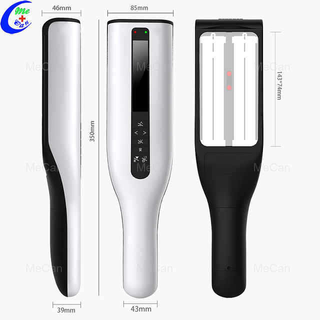 중국 백반증 제조업체를 위한 휴대용 NB UVB 광선요법 조명 - MeCan Medical