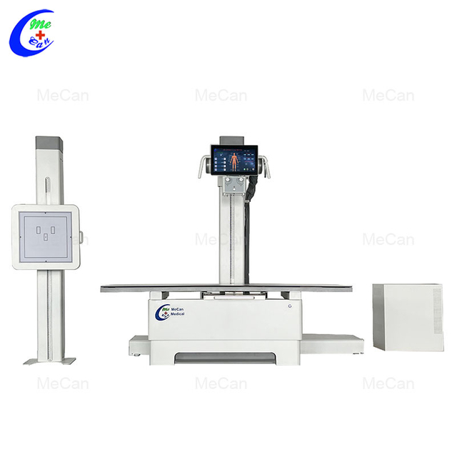 Медицинско оборудване с най-добро качество Цифрова рентгенова машина Високочестотна електрическа ръчна рентгенова фабрика