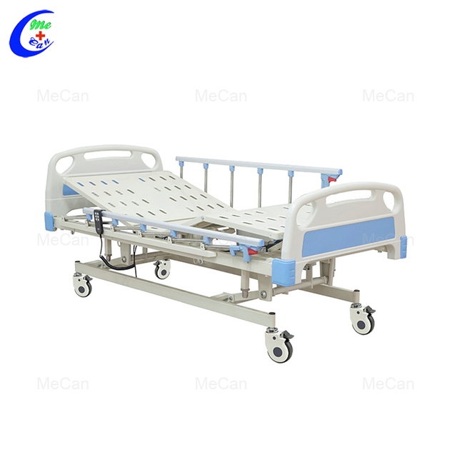 Best Quality ABS Three Functions Electric Hospital Bed Factory MeCan Medical