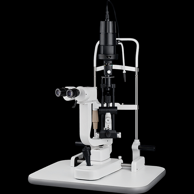 Best Quality Ophthalmic Slit Lamp Two Magnification Slit Lamp Microscope Factory