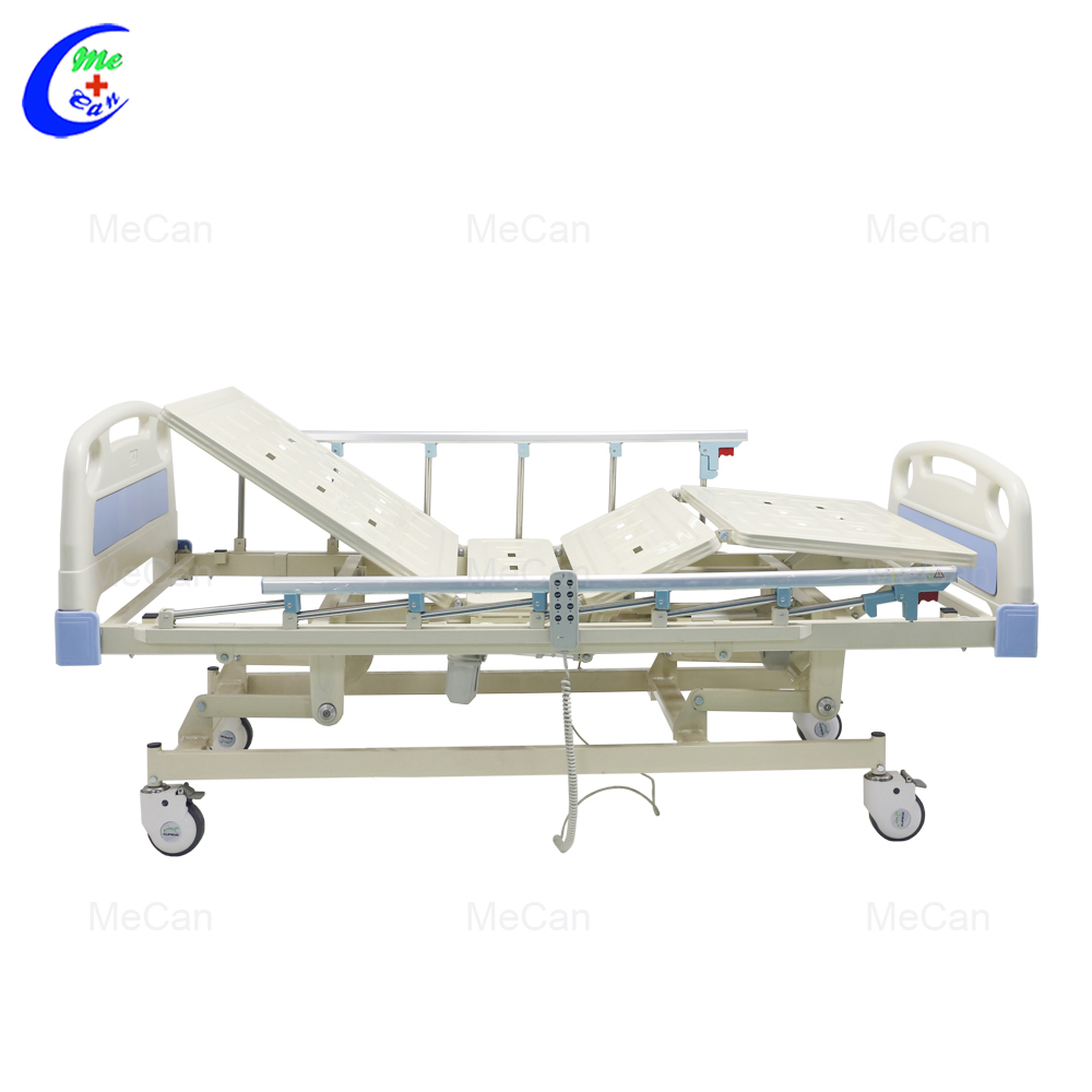 Best Quality ABS Three Functions Electric Hospital Bed Factory MeCan Medical