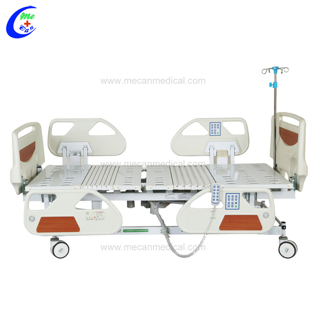 Professional 4 motors 5 function ICU electric hospital bed for patient manufacturers
