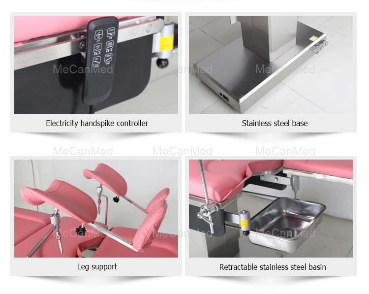 Features Of Gynecological Obstetric Delivery Bed