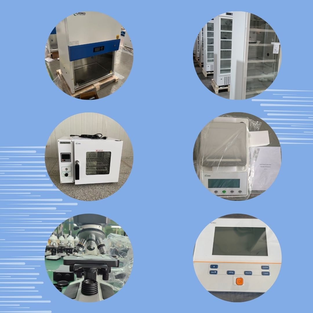 Et komplett sett med integrert laboratorieutstyr for et Peru universitetsprosjekt.