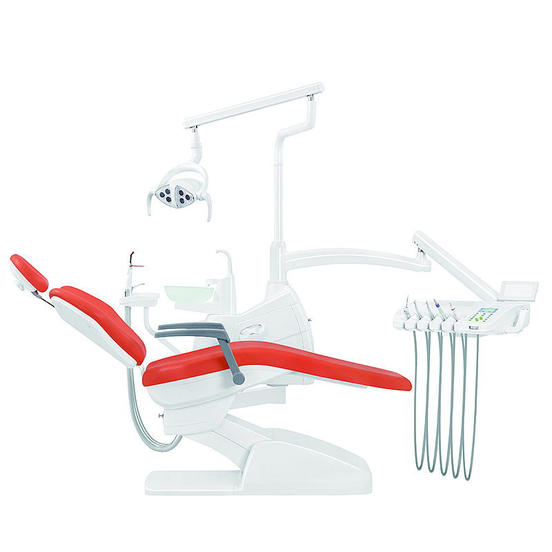 Professional Classic Clinic Integral Dental Unit Dental Chair with LED Sensor Light manufacturers