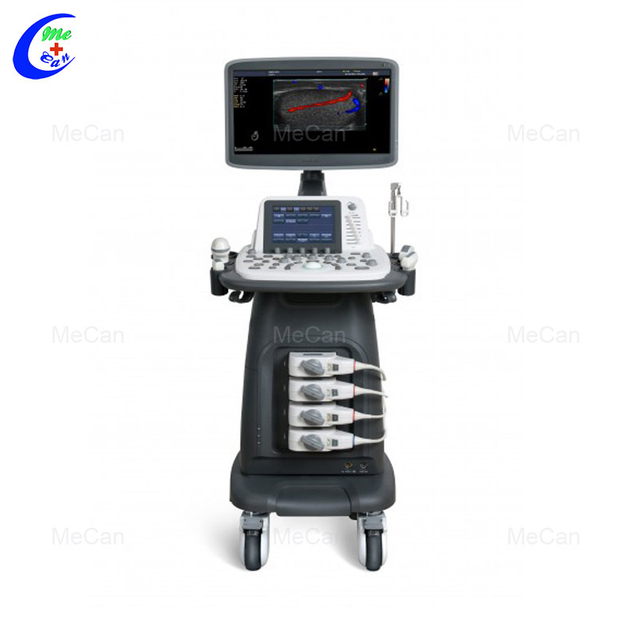 Best Quality Medical Ultrasound Scanner Portable Color Doppler Ultrasound Scanner Trolley Factory