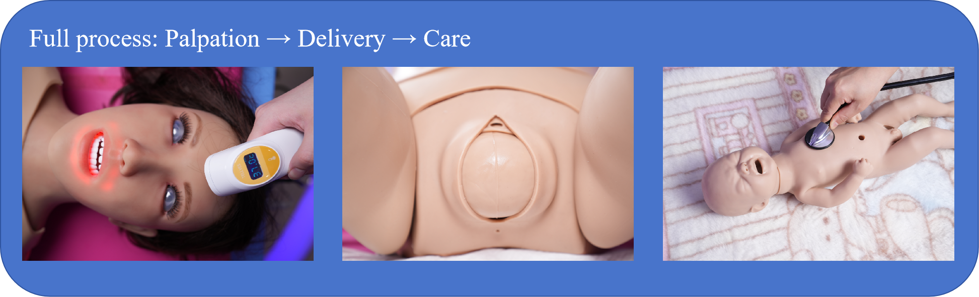 The complete process of high fidelity simulation manikins 