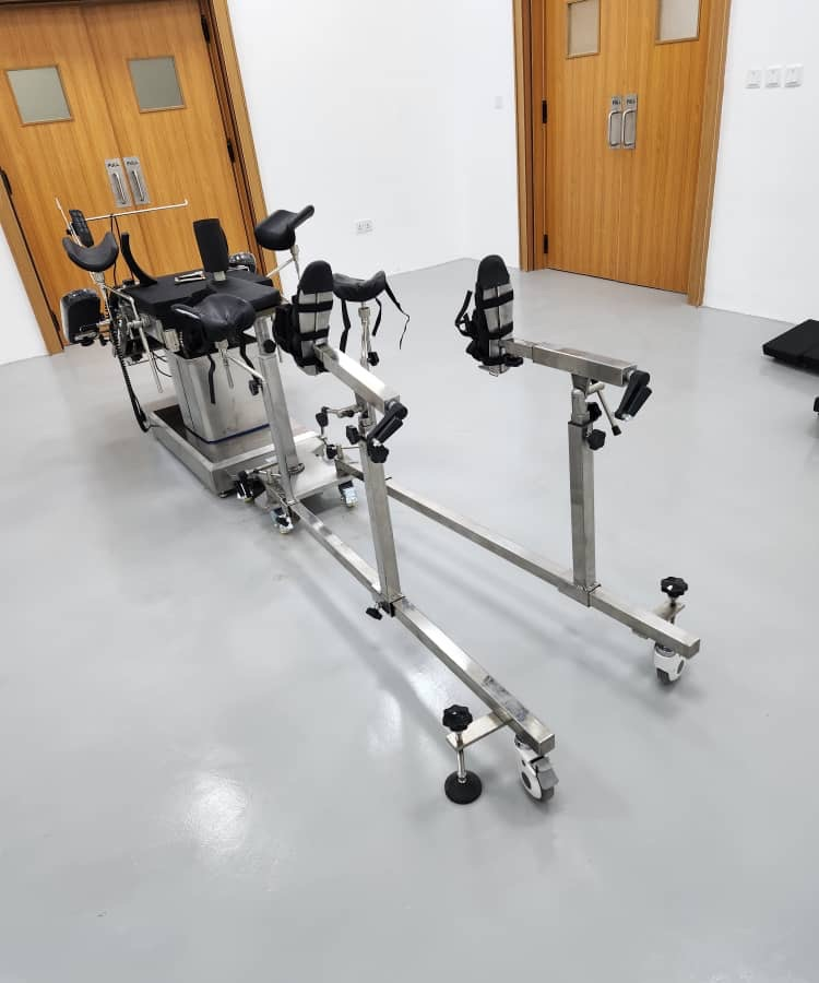 Successful Installation of Orthopedic Traction Frame in Nigeria | MeCan Medical