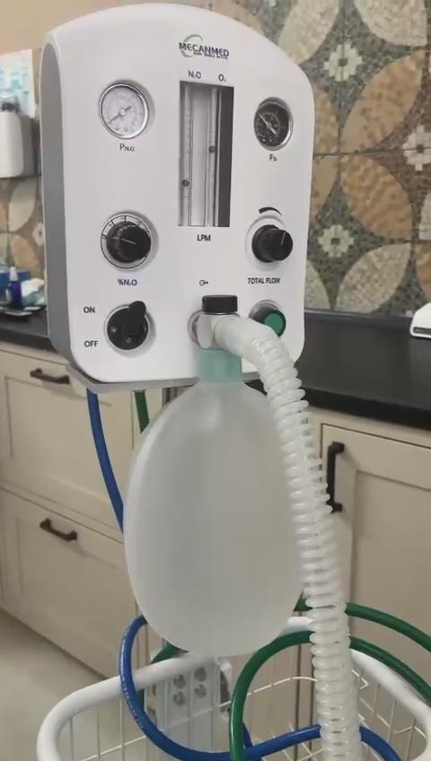 Sedation Dentistry System in use at a dental clinic in Honduras with stable operation after technical support