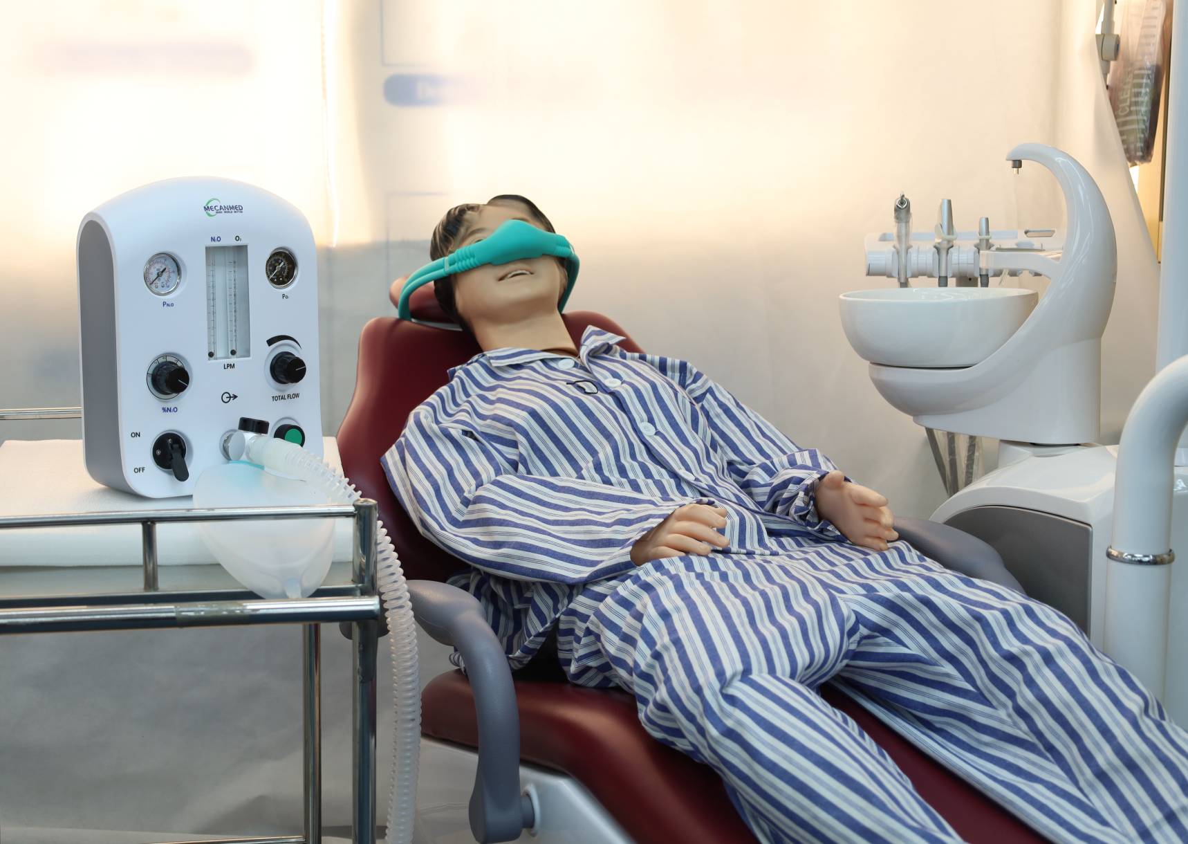 Nitrous-Oxide Sedation System use in Dental Clinic