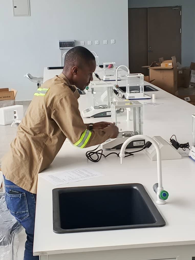 On-site service provided by local engineers in Zambia.