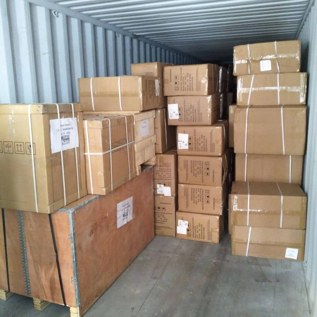 China 40 Feet Container for Heng De Face Shield and Other Medical Equipment manufacturers - MeCan Medical