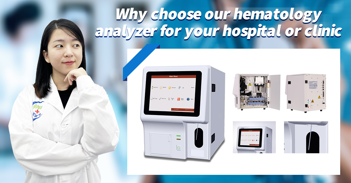 Analisador hematológico de 3 partes |Por que escolher nosso analisador hematológico para seu hospital ou clínica |Mecan Médica