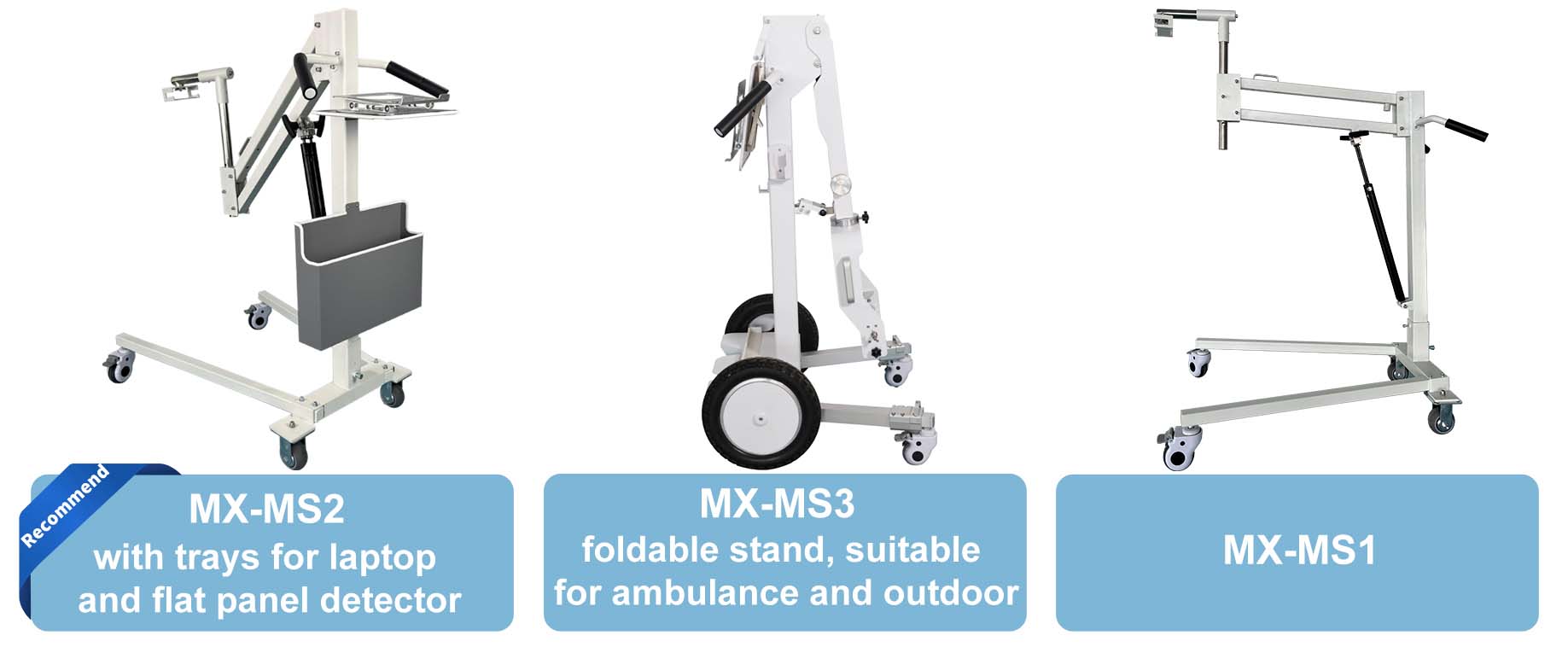 3 kinds of mobile stand for option
