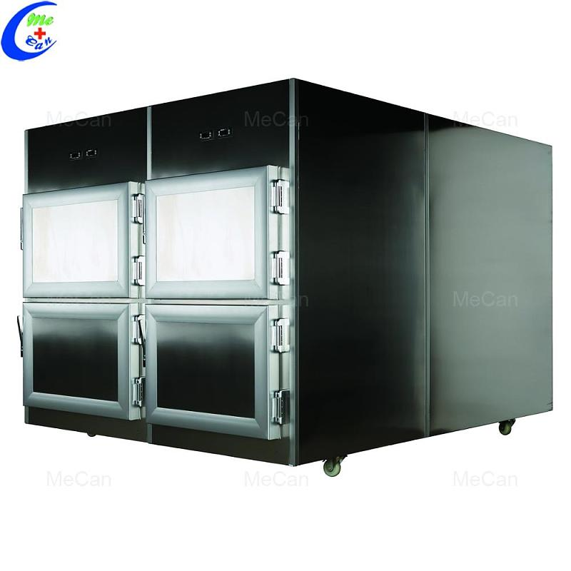 Professional Medical Hospital Stainless Steel Bodies Morgue Freezer Refrigerator Mortuary Equipment manufacturers