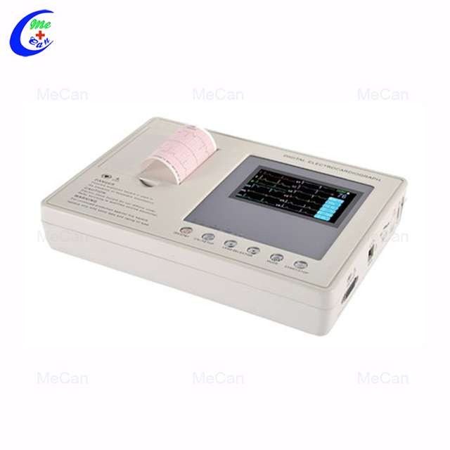 M&agrave;quina d'ECG de 3 canals amb pantalla a color de 4,3 polzades barata