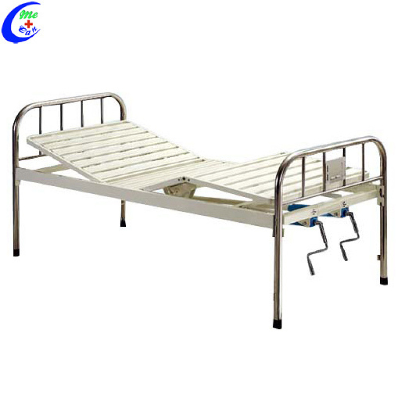 China 2 Crank Hospital Furniture Medical Manual Hospital Bed manufacturers - MeCan Medical