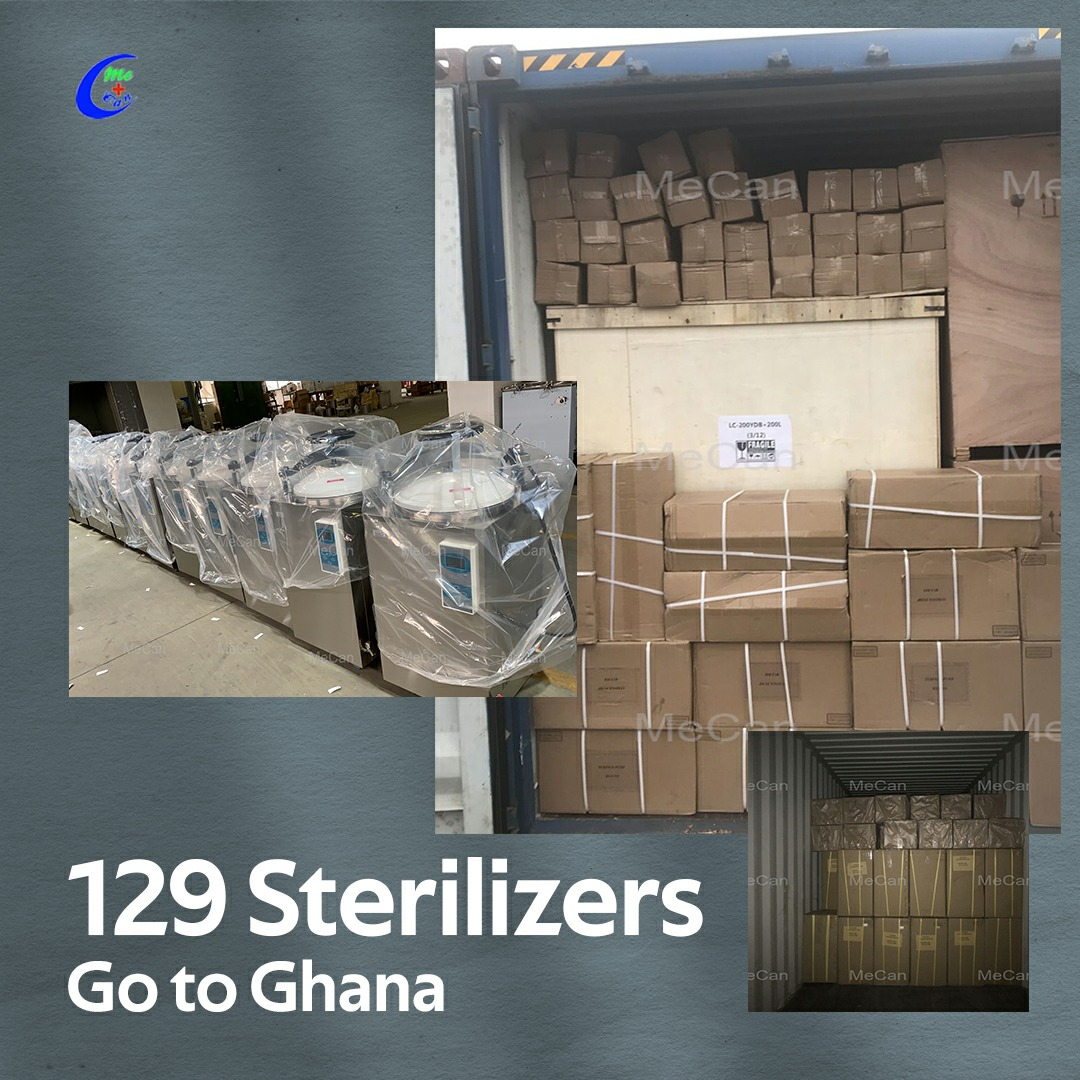 129 sterilizer lunga menyang ghana | Mecan Medical