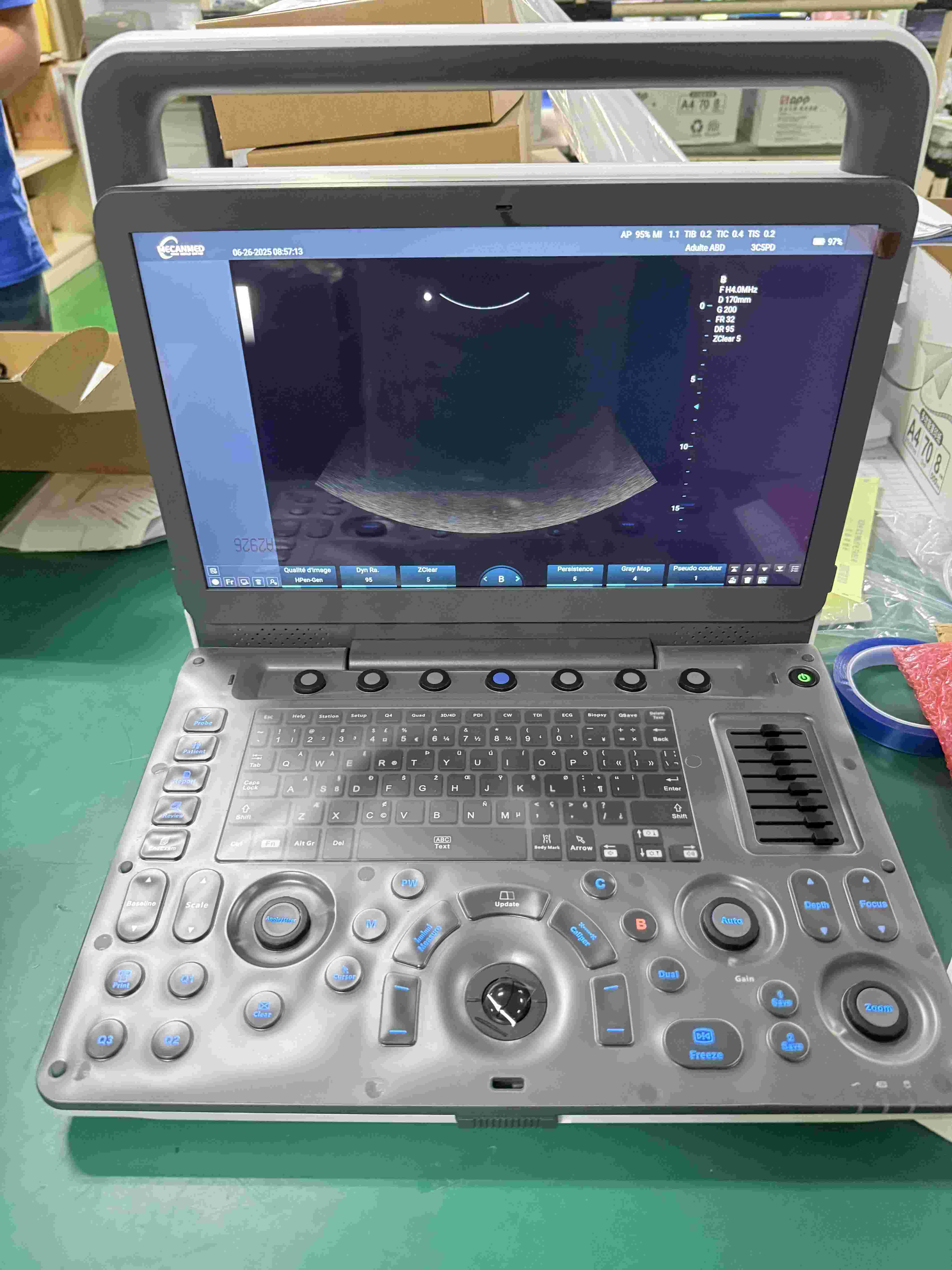 Portable ultrasound shipment for DRC healthcare project