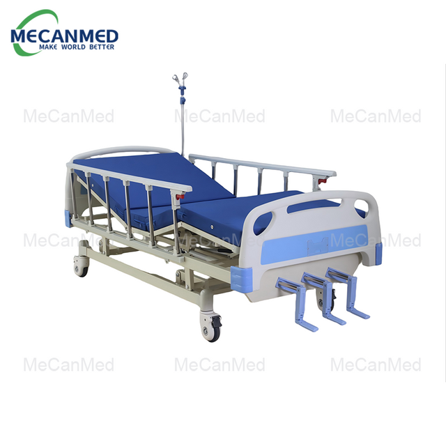 Medical Manual Hospital Three Crank Bed