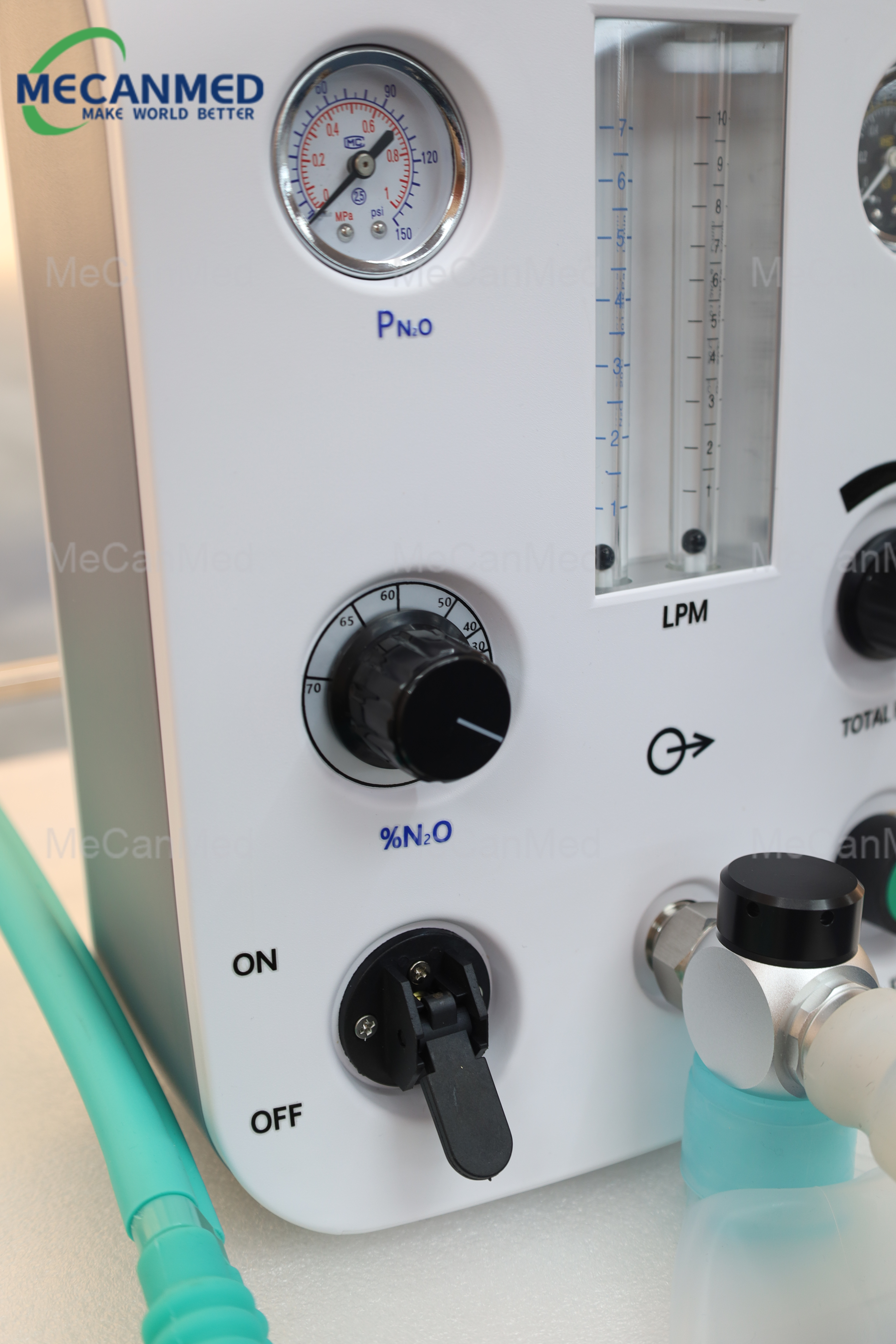 Precise Nitrous Oxide Concentration Control