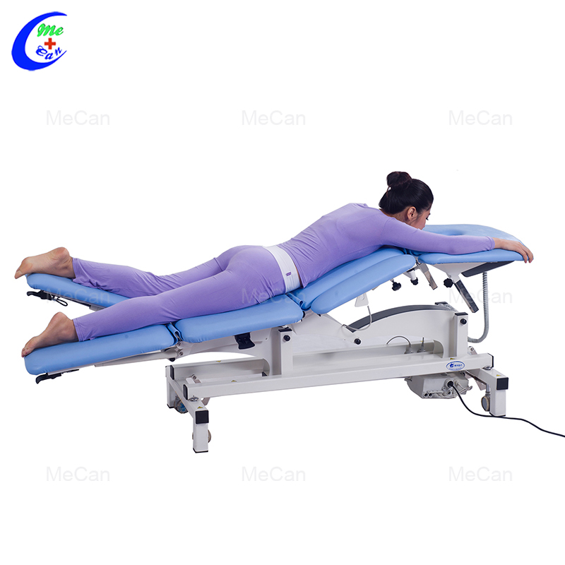 Ηλεκτρικό κρεβάτι φυσιοθεραπείας στην κλινική του πελάτη μας |MeCan Medical