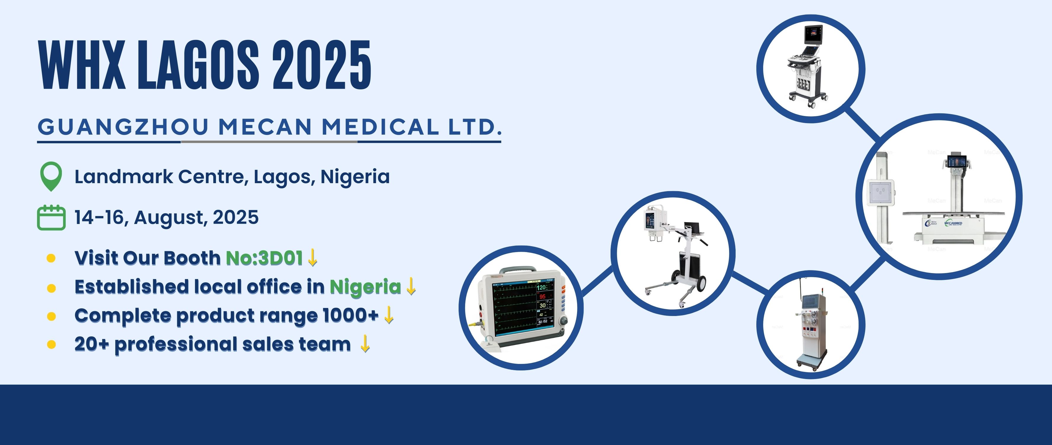 Meet MECANMED at WHX Lagos 2025