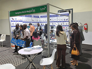 MeCan Medical's Booth at Medic West Africa 2024 Exhibition