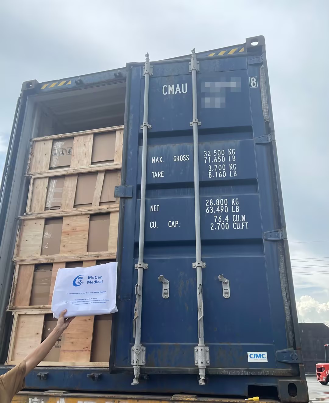 medical equipment loading done